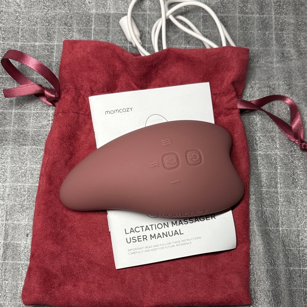 Momcozy Lactation Massager in Pink